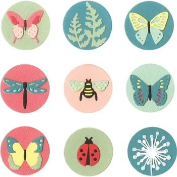 Kancelářská technika Sizzix 663590 Řezací šablona Příroda/Zvířátka