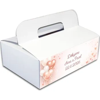 Krabička na výslužku Krabička na výslužky 16x23x7,5 cm