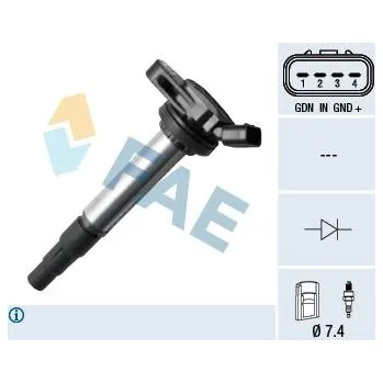 Zapalovací cívka Zapalovací cívka FAE 80337