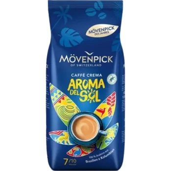 Káva Mövenpick Caffè Crema Aroma del Sol zrnková káva 1 kg - originál z Německa