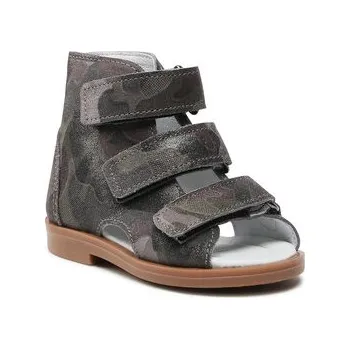 Dámské sandále Sandály Flamingo F07500-X Šedá 25