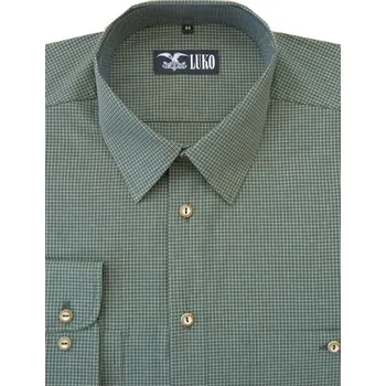 Pánská košile Luko F192208 myslivecká košile dlouhý rukáv Velikost: 44