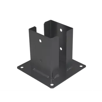 PSPD 120 Patka sloupku C 121x150x2,5 černá