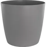 Plastkon Ella Twist N Roll Samozavlažovací květináč, ø 40 cm × 35 cm, plast, šedý 4114067128