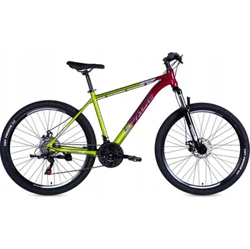 Horské kolo Horské kolo MTB Hurtex GALAXY29 R18 GRE-RED rám 18 palců, kola 29", zelené