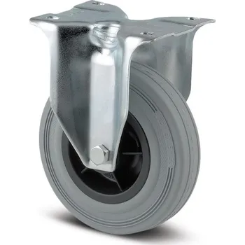 Pojezdové kolečko TENTE KOLEČKA Kolečko pro lehká transportní zařízení 80mm, pevné, plotýnka, 3478PIR080P62