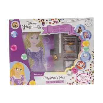 kreativní sada Crystal Art blok se zamykáním - Locika