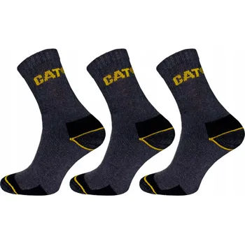 Pánské ponožky Pracovní Ponožky CAT Caterpillar 3 páry, 41-45
