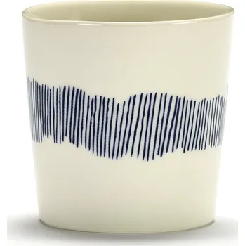 Serax, Hrnky na kávu Feast, 250 ml, bílo-modré, 4 ks - Formadore