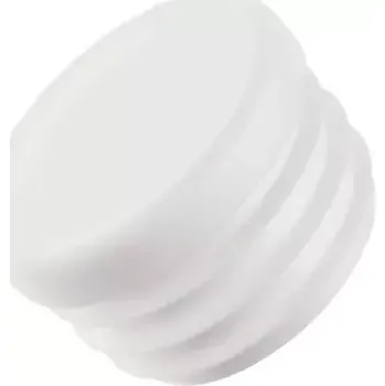 krytka na šroub Zátka kruhová 10 tloušťka 0,8-1,5 bílá