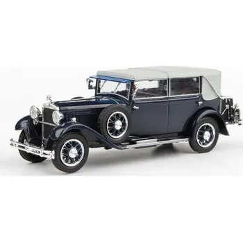 autíčko Škoda 860 1932 tm.modrá 1:43 Abrex Škoda 860 1932 - kovový model auta