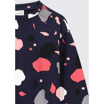 Pánské oblečení Coccodrillo Mikina ZC2132102EMN Tmavomodrá Regular Fit 74