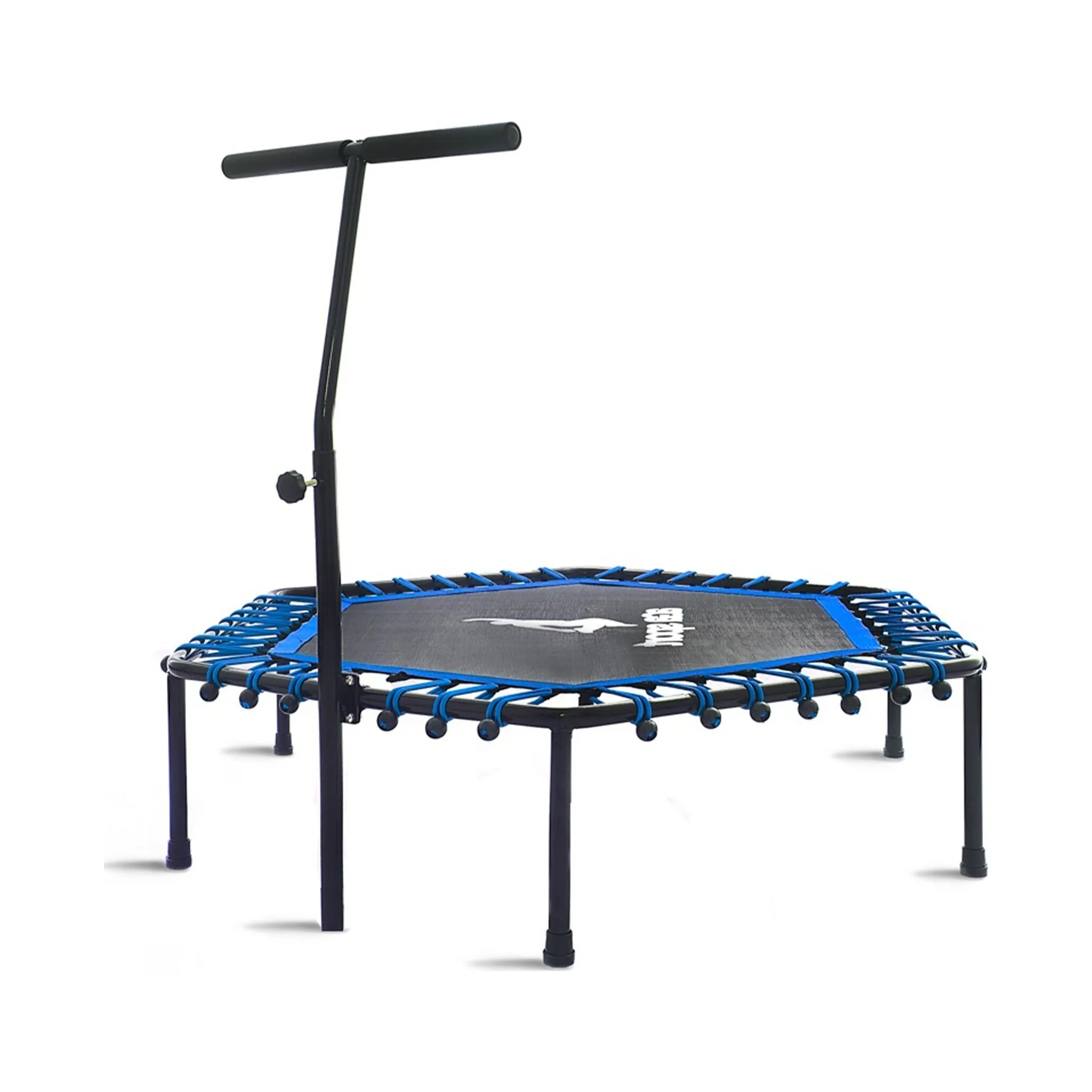 Fotografie 1 - Trampolína Aga Fitness 130 cm modrá + madlo