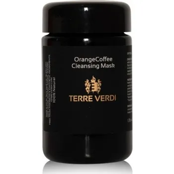 Pleťová maska Terre Verdi Orange Coffee - čisticí pleťová maska pro normální, mastnou a kombinovanou pleť