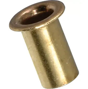 Nýt Nýt DIN 7340A mosaz 2x6