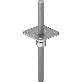 PPSR 100 Stavitelná patka sloupku 100x330x3,0 mm