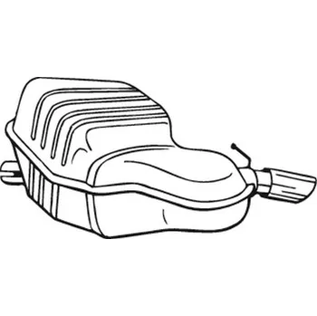 Auto-moto Zadní tlumič výfuku BOSAL 235-149