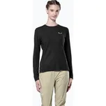 Dámské trekingové tričko Longsleeve Salewa Puez Dry black out