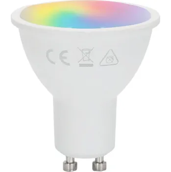 Žárovka Aigostar - LED RGBW Stmívatelná žárovka GU10/4,8W/230V 3000K + DO