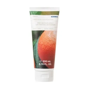 Tělový krém KORRES Grapefruit Sunrise vyhlazující Tělový krém