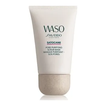 Shiseido WASO Satocane Pore Purifying Scrub Mask Pleťová maska