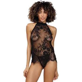 Souprava dámského spodního prádla Komplet Kimberly černý - Dkaren XL