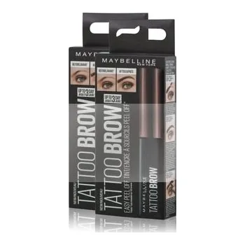 Make-up Maybelline Tattoo Brow Gel Tint dvojbalení Gel na obočí