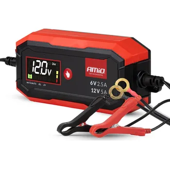 Nabíječka autobaterie AMiO 04527 6/12V 5A