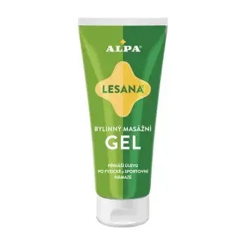 Masážní přípravek Alpa Lesana bylinný masážní gel, 100 ml - 10ks/bal