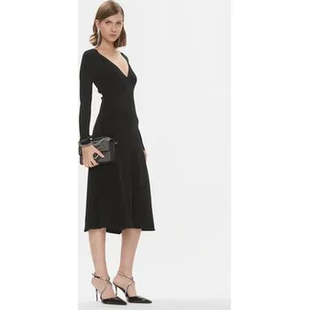 Dámské šaty Pinko Úpletové šaty Coccodrillo 102023 A18P Černá Regular Fit S