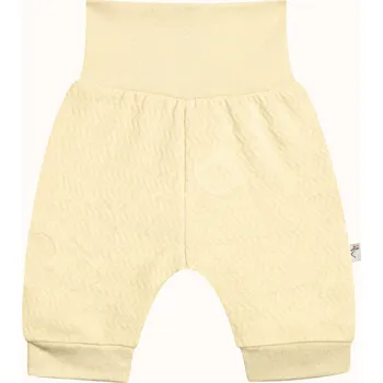 Kojenecké šaty Baby Service Kojenecké kraťasy vlnky krémová - Vel. 62