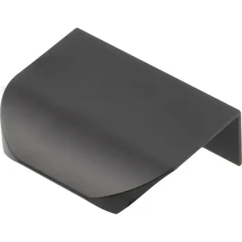 Nábytkové kování 66304 profilová úchytka Hliníková HEXA C=rozteč 32mm černá matná (Nábytková úchytka H s roztečí 32 mm v povrchu černá mat. Vhodné řešení pro nábytek v interiéru.)