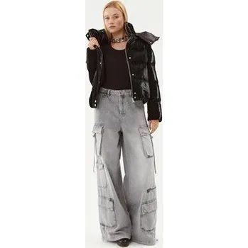 Patrizia Pepe Zimní bunda 2O0057/A347-K103 Černá Regular Fit 46