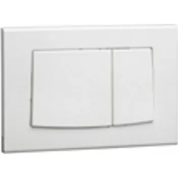 Splachovací tlačítko Mechanické tlačítko dvojité, bílá VS0872501