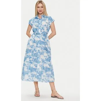 Dámské šaty Iconique Letní šaty Kate IC24-055 Modrá Regular Fit S