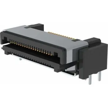 Elektrický konektor Konektor PCB, řada: LSHM, počet kontaktů: 40, počet řad: 1, rozteč: 0.5mm, orientace těla: Pravý úhel, Povrchová