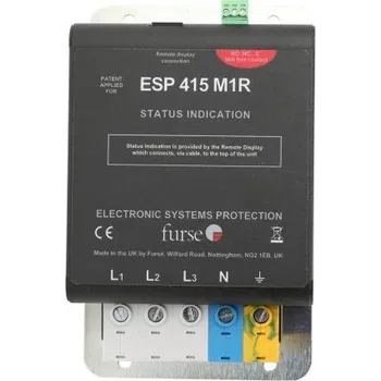 Přepěťová ochrana Jednotka ochrany proti přepětí, řada: ESP M1, 280 V 6.25kA síťová přepěťová ochrana, Montáž do panelu, 180 x 110 x 73mm