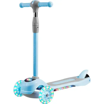 Dětské kolo Ricokids 765003 Tříkolová koloběžka Piko LED - modrá