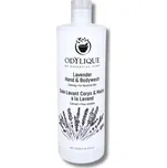 Odylique | Bio Sprchový gel uklidňující vůně - Levandule Objem: 500 ml šetrný a zklidňující, vyrovnávající pH pokožky