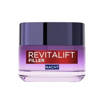 Pleťová kosmetika L'Oréal Paris Revitalift Filler [+kyselina hyaluronová] intenzivní vyplňující Anti-Age Noční krém