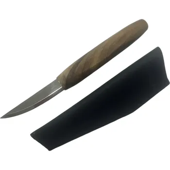 Pracovní nůž BeaverCraft C4X Sloyd, ořechová rukojeť + pouzdro