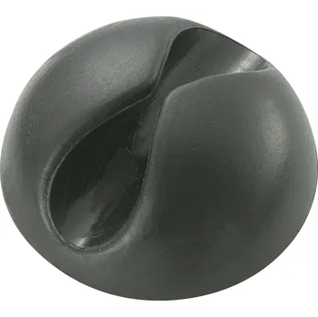 Stahovací páska TRU COMPONENTS SWC-10BK/4P držák kabelu samolepicí 542250 Průměr kabelového svazku (rozsah) 9 mm (max) černá 1 ks