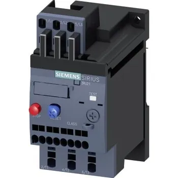 Relé Relé na přetížení NO/NC s automatickým, ručním resetováním a hodnotami FLC motoru 8 A Sirius Innovation 3RU2