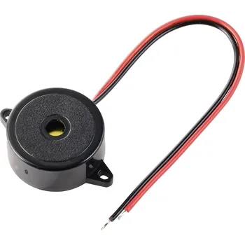TRU COMPONENTS TC-10475816 piezo bzučák Hlučnost: 85 dB Napětí: 12 V/DC nepřerušovaný tón 1 ks