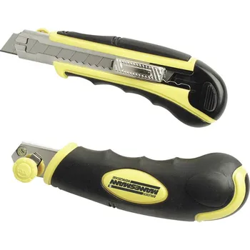 Skalpel Brüder Mannesmann M60100 Univerzální nože s měkkou rukojetí, autom. doplňování ostří 1 ks