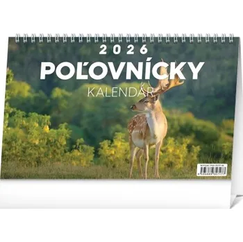 Kalendář Stolový Poľovnícky kalendár slovenský 2026 PGS-35717-SK Nižší cena pro více kusů!