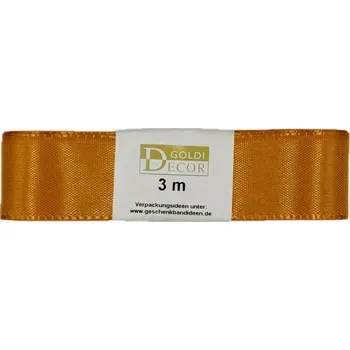 Stuha Stuha taftová Bright Orange oranžová 25mm x 3m (7,-Kč/m) (Stuha taftová, barva oranžová, oboustranná, tkaním zesílené okraje, skládaná)