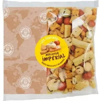 Slaná pochutina IMPERIAL Rýžové krekry s arašídy 300 g