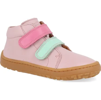 Barefoot dětské kotníkové boty Froddo - First step Pink růžové Velikost: 25