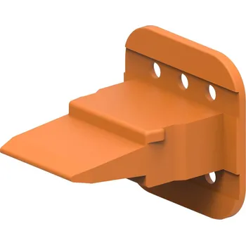 Elektrický konektor TE Connectivity W6S pojistný klín pro kulatý faston, 1 ks